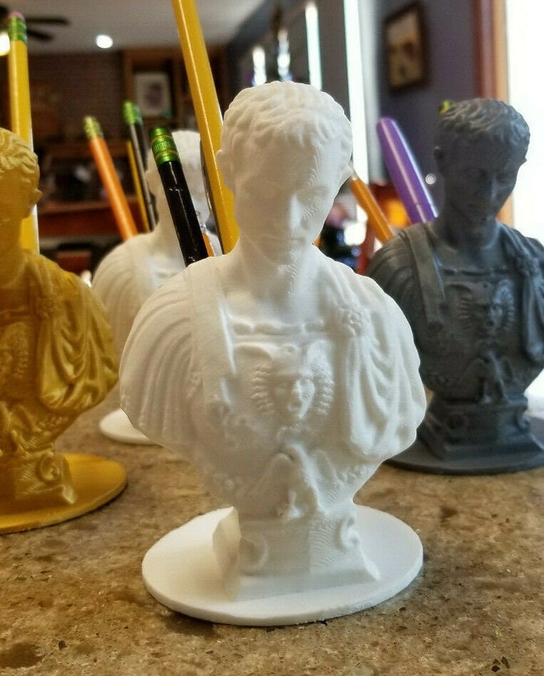 Julius Caesar Back-Stabbing Pencil Holder